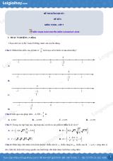 Đề thi giữa kì 1 Toán 7 - Đề số 3